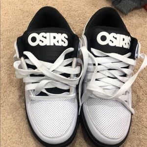 OSIRIS white and black sneakers